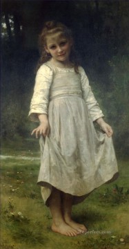 William Adolphe Bouguereau Painting - La reverence Realism William Adolphe Bouguereau